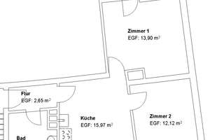 ZKB mit Balkon in gefragter Lage! – Kochstraße 1 A, 34121 Wehlheiden, Kassel – Vorschaubild 2