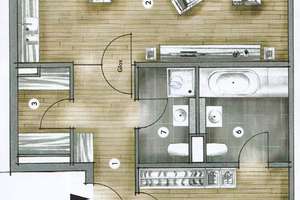 Baujahr 2014! Exklusive 3-Zimmer-Wohnung mit Garten und zwei TG-Stellplätzen in Düsseldorf-Grafental – 40235 Flingern Nord, Düsseldorf – Vorschaubild 10
