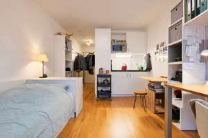 Nur für Studenten und Auszubildende! Vollmöbliertes Apartment in infrastrukturstarker Lage – Die vollständige Adresse der Immobilie erhältst du vom Anbieter., 81677 Steinhausen, München – Vorschaubild 2