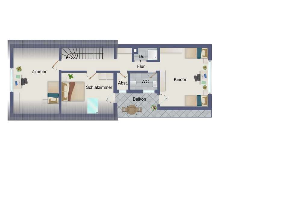 Grundriss Dachgeschoss