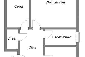Woltmershausen | Gepflegte 3 Zimmer Wohnung mit Einbauküche und Carport – Die vollständige Adresse der Immobilie erhältst du vom Anbieter., 28197 Woltmershausen (Ortsteil), Bremen – Vorschaubild 9
