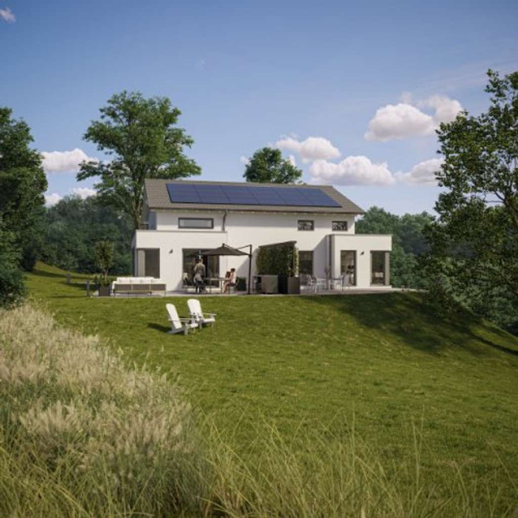 Immobilie in Sinn - Zweifamilienhaus Technikfertig mit Wärmepumpe. Grundstück im Preis inbegriffen - Bild 0