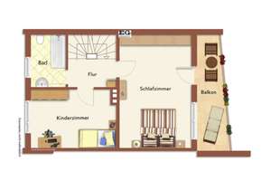 Terrasse, Balkon und Garage: charmantes Reihenendhaus – Die vollständige Adresse der Immobilie erhältst du vom Anbieter., 32108 Bad Salzuflen – Vorschaubild 13