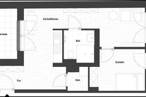 Saniertes 2-Zimmer Penthouse in Flingerns Herzstück (WE 2.24) | mit EBK und 2 Terrassen! – Lindenstraße 95, 40233 Flingern Nord, Düsseldorf – Vorschaubild 2