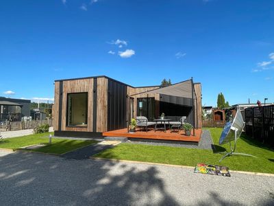Neubau: Modernes Tiny Chalet mit Terrasse & Garten – Erstbezug am Harzrand