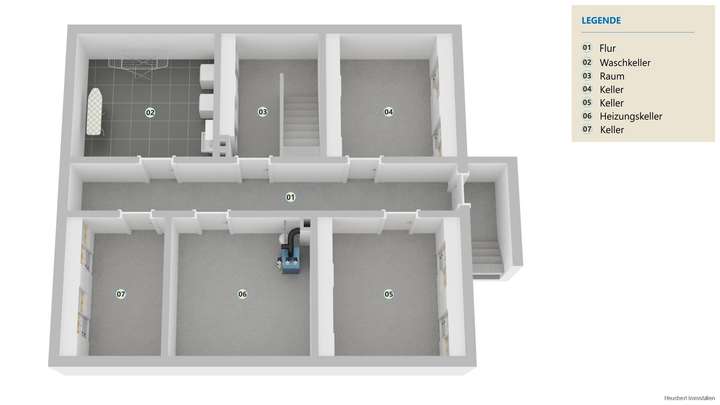 Grundriss Keller