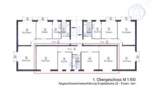 Erstbezug nach Kernsanierung: Helle 82-m²-Wohnung mit Gemeinschaftsgarten in Essen-Huttrop – Engelsbecke 22, 45138 Huttrop, Essen – Vorschaubild 6