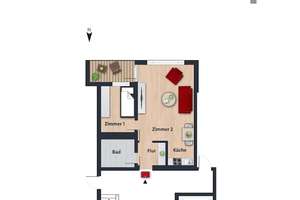 Viel Licht, Balkon und Ausblick // 4.OG , Mitte – Eisenacher Str. 31, 38444 Westhagen, Wolfsburg – Vorschaubild 7