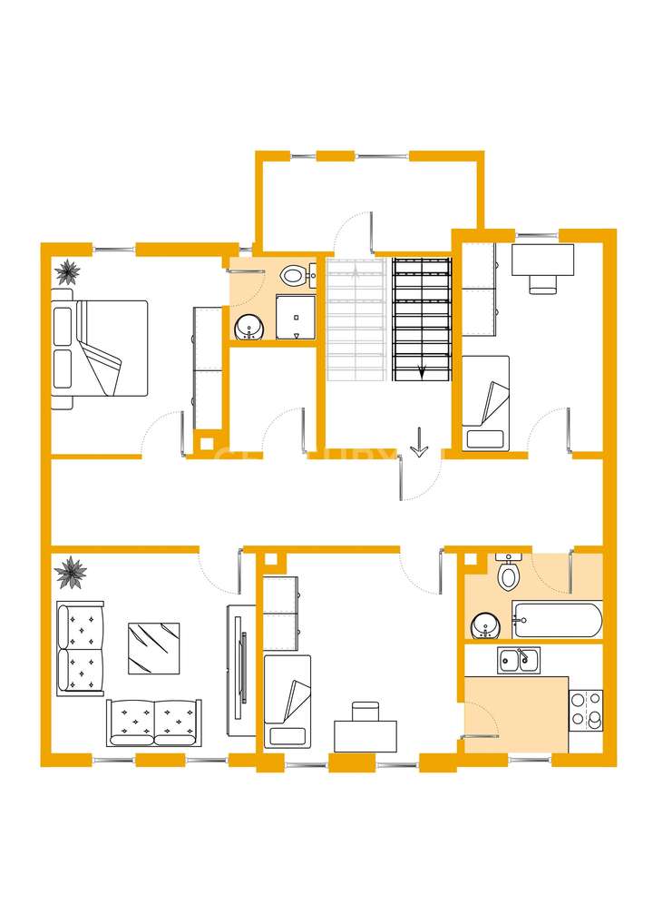 Grundriss Dachgeschoss