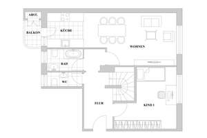CARLSTADT – Legen Sie direkt los - Ausbauprojekt mit Baugenehmigung für exklusive Maisonettewohnung – Die vollständige Adresse der Immobilie erhältst du vom Anbieter., 40213 Carlstadt, Düsseldorf – Vorschaubild 9