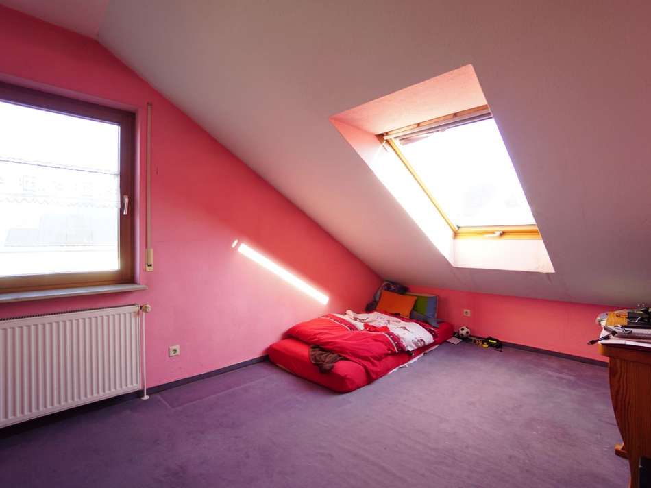 Kinderzimmer im Dachgeschoss