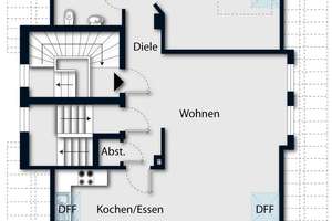Geräumige Einlieger- Dachgeschosswohnung in bevorzugter Lage von Dortmund – 44141 Westfalendamm, Dortmund – Vorschaubild 7