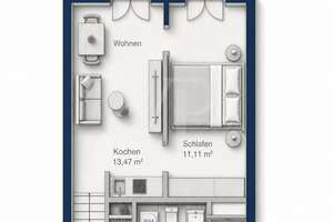 Bezugsfreies Neubaupartment mit vielen Annehmlichkeiten für Selbstnutzer oder Kapitalanleger – Die vollständige Adresse der Immobilie erhältst du vom Anbieter., 81479 Obersendling, München – Vorschaubild 10