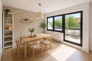 Moderne 2-ZKB mit Dachterrasse in ruhiger Lage direkt am Lech – Die vollständige Adresse der Immobilie erhältst du vom Anbieter., 86165 Lechhausen-Süd, Augsburg – Vorschaubild 2