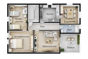 Charmante 4-Zimmer-Altbauwohnung im Jugendstil – Stuttgart-Zuffenhausen – Die vollständige Adresse der Immobilie erhältst du vom Anbieter., 70435 Zuffenhausen-Mitte, Stuttgart – Vorschaubild 11