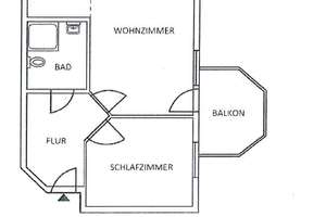 Erstbezug nach Sanierung – barrierefreie 2-Zimmer-Wohnung mit Balkon & Aufzug (ruhige Innenhoflage) – Dieskaustr. 142a, 4249 Großzschocher, Leipzig – Vorschaubild 2