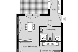 Neuwertiges 2-Zimmer-Penthouse! Stilvoll möbliert mit großzügiger Dachterrasse! – Die vollständige Adresse der Immobilie erhältst du vom Anbieter., 48149 Sentrup, Münster – Vorschaubild 20