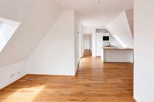 Dachgeschoss-Maisonette ** Neubau am Park ** Süd-Terrasse ** Einbauküche ** Lift – Beuchaer Straße 17, 4318 Anger-Crottendorf, Leipzig – Vorschaubild 10