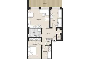 Erstbezug nach umfassender Modernisierung im beliebten Mauritiusviertel! WE 13 – Schaevenstr. 3, 50676 Altstadt/Süd, Köln – Vorschaubild 2