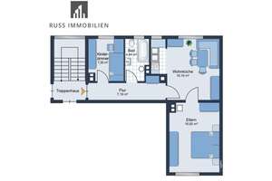 Wohnen am Lech — helle 3-Zimmer-Wohnung mit großer Wohnküche, ruhige Lage in Lechhausen – Die vollständige Adresse der Immobilie erhältst du vom Anbieter., 86167 Lechhausen-West, Augsburg – Vorschaubild 4