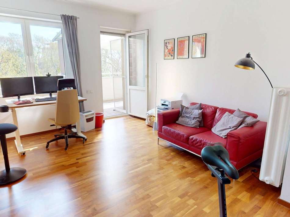 Zimmer 4 mit Zugang zum Balkon