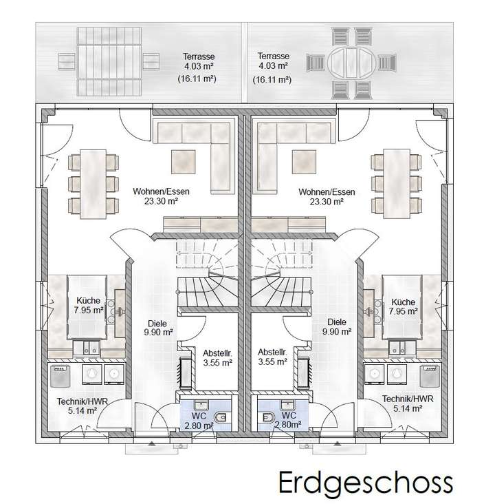 EG-Grundriss-Doppelhaushaelfte