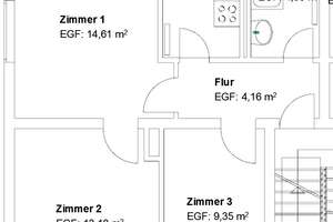 Gemütliche 3 ZKB im Forstfeld! – Payerstraße 9, 34123 Forstfeld, Kassel – Vorschaubild 2