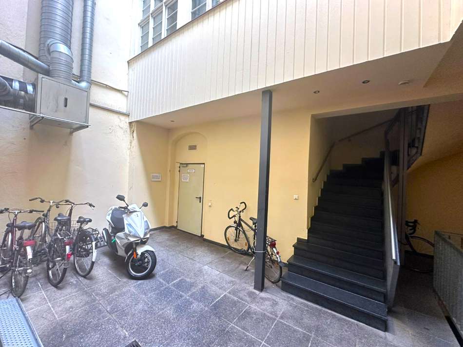 Fahrradabstellplatz Innenhof