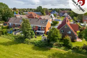 Attraktives Reihenendhaus in Aurich – Ruhig Wohnen mit Blick ins Grüne und nur wenige Gehminuten bis – Aurich (Kreis) – Vorschaubild 1