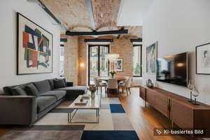Ruhiges Hinterhof‑Loft in Bestlage: Helle EG‑Wohnung mit Terrasse & TG‑Stellplatz im Prenzlauer Berg – Die vollständige Adresse der Immobilie erhältst du vom Anbieter., 10405 Prenzlauer Berg, Berlin – Vorschaubild 3