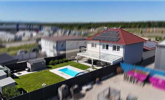 Effizientes A+ Traumhaus inkl. Pool 🏝️ für Gewerbetreibende  🏛️