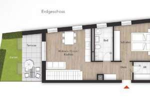 Moderne, haustierfreundliche 2-Zimmer-Wohnung mit Garten & 15 m² Hobbyraum/Studio – Reutleser Straße 70, 90427 Großgründlach, Nürnberg – Vorschaubild 12