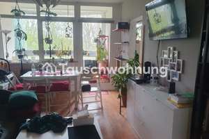 Tauschwohnung: 3 Zimmer im Grünen, Balkon und S Bahn in Laufnähe