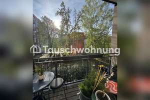 Tauschwohnung: 2-Raum Altbau-Wohnung in Leipzig Südvorstadt mit Wohnküche