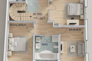 Geräumiges Doppelhaus in unverbaubarer Parklage provisionsfrei vom Eigentümer – Nettelbeckstraße 16, 90491 Sankt Jobst, Nürnberg – Vorschaubild 16