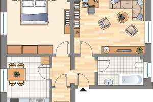 2-Zimmer-Wohnung in Dortmund Kirchlinde – Zollernstraße 36, 44379 Kirchlinde, Dortmund – Vorschaubild 2