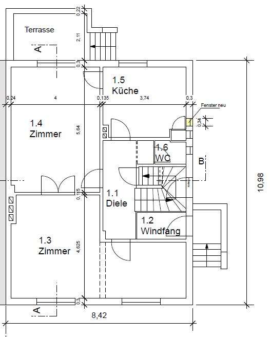 Grundriss Erdgeschoss