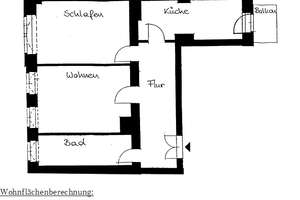 helle 2-Zimmer-Wohnung mit Balkon in Dresden-Johannstadt - direkt neben Universitätsklinikum – Hertelstraße 24, 1307 Johannstadt-Nord, Dresden – Vorschaubild 2
