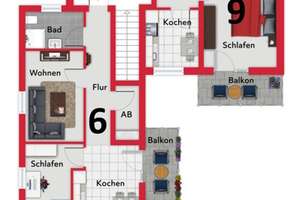 Modernisiertes 1-Zimmer-Apartment mit Balkon in City-Nähe – Die vollständige Adresse der Immobilie erhältst du vom Anbieter., 26135 Osternburg, Oldenburg (Oldenburg) – Vorschaubild 14