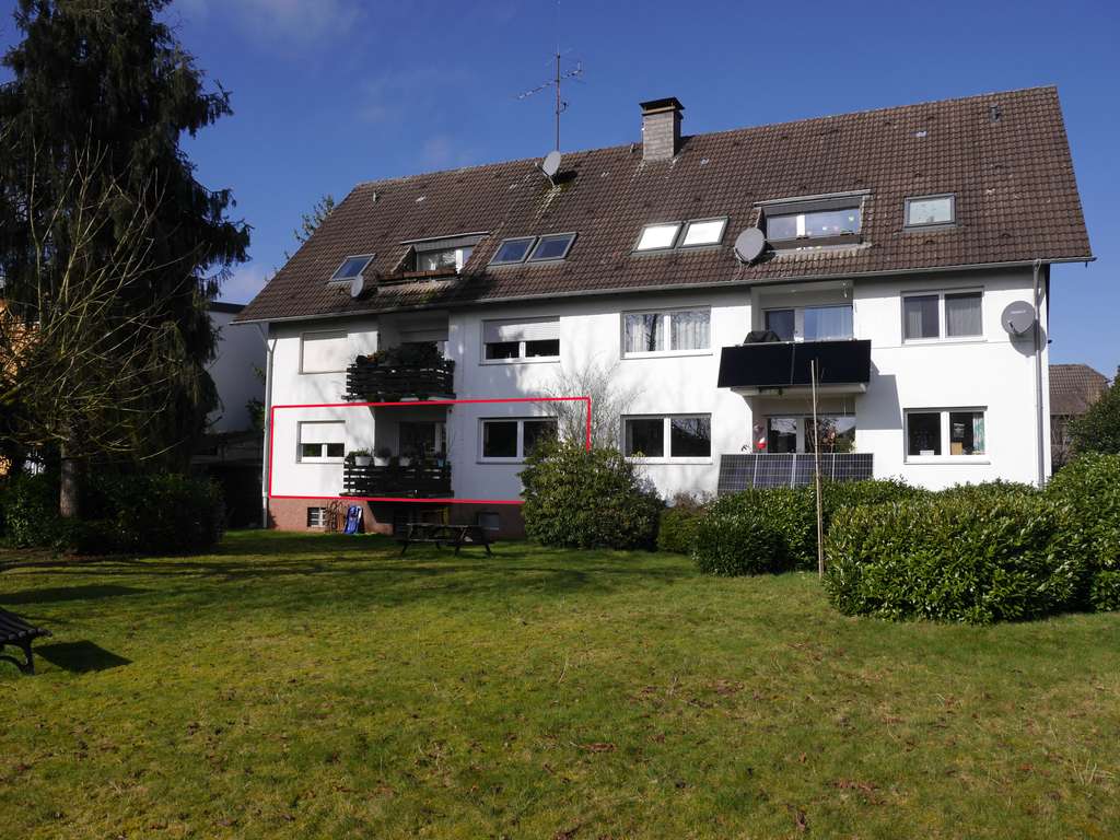 Immobilie in Rösrath - Geräumige 4-Zimmer-Wohnung in ruhiger Lage mit großem Gemeinschaftsgarten - Bild 0