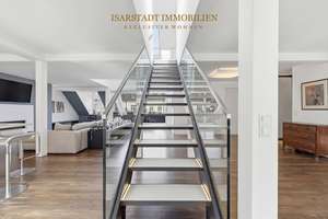 Altbau-Jungendstil Dachgeschoss-Wohnung mit Terrasse in zentraler Lage München – Die vollständige Adresse der Immobilie erhältst du vom Anbieter., 80336 St. Paul, München – Vorschaubild 6