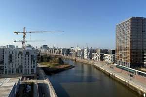 Waterfront-Apartment mit exklusiver Ausstattung im Baakenhafen.