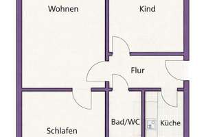 Schöne 3-Zimmer-Wohnung in Eilenburg Erstbezug nach Sanierung – Grenzstraße 22, 4838 Eilenburg – Vorschaubild 6