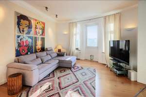Möbliert: Altbauwohnung mit flexiblem Wohn‑ und Essbereich – Die vollständige Adresse der Immobilie erhältst du vom Anbieter., 80637 Dom Pedro, München – Vorschaubild 3