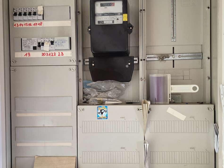 Sicherungskasten im Flurbereic