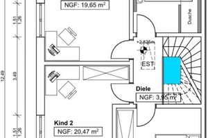 Großzügige DHH mit PV-Anlage, Speicher, Wallbox , EBK, 2 Bädern und Carport – Erlangen-Höchstadt (Kreis) – Vorschaubild 23