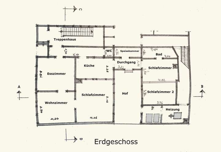 Grundriss Erdgeschoss