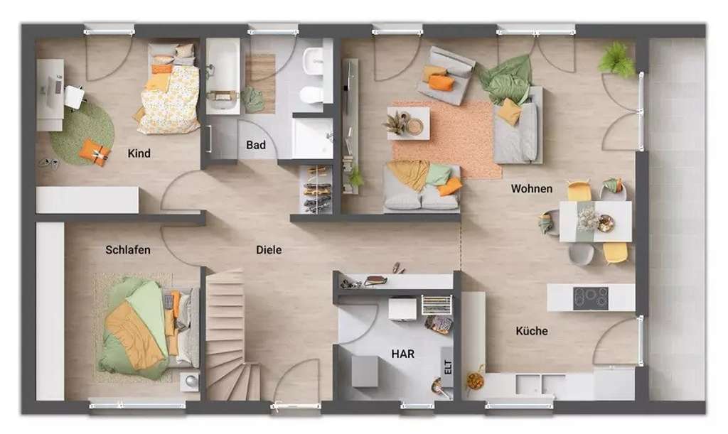 Immobilie in Betzendorf - CB Kreativer Bungalow in Betzendorf - Ideal für Familien! - Bild 1