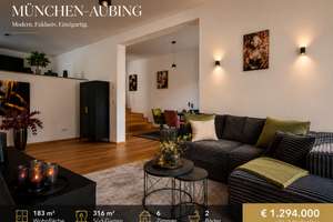 Maisonette mit 316m² Garten Süd | teilmöbliert | Haus-Alternative Aubing | KfW A+