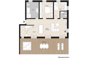 „Exklusives Wohnen mit 46 m² Dachterrasse – neuwertige 3-Zimmer-Wohnung in Münster“ – Pointweg 13, 86692 Münster – Vorschaubild 14